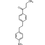 CAS 登录号：17438-50-5， 1-{4-[2-(4-氨基苯基)乙基]苯基}-1-丁酮