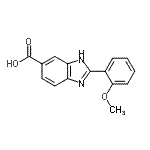 CAS#: 174422-16-3, 2-(2-Methoxyphenyl)-1H-Benzimidazole-6-Carboxylic Acid