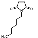 CAS 登录号：17450-29-2， 1-己基-1H-吡咯-2,5-二酮