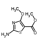 CAS#: 174562-25-5, Methyl 2-Amino-4-Methoxy-1,3-Thiazole-5-Carboxylate