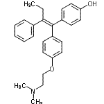 CAS 登录号：174592-47-3， 4-[(1Z)-1-{4-[2-(二甲基氨基)乙氧基]苯基}-2-苯基-1-丁烯-1-基]苯酚