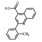 CAS#: 174636-85-2, 2-(2-Methylphenyl)-4-Quinolinecarboxylic Acid