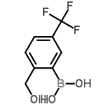CAS 登录号：174671-50-2， [2-(羟基甲基)-5-(三氟甲基)苯基]硼酸