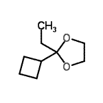 CAS#: 174681-74-4, 2-Cyclobutyl-2-Ethyl-1,3-Dioxolane