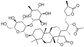 CAS 登录号：174902-16-0， Hovenidulcioside B1