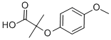CAS 登录号：17509-54-5， 2-(4-甲氧基-苯氧基)-2-甲基-丙酸