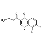 CAS#: 175134-95-9, Ethyl 7,8-Dichloro-4-Hydroxy-3-Quinolinecarboxylate