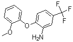 CAS#: 175135-08-7, 2-(2-Methoxyphenoxy)-5-(Trifluoromethyl)-Benzenamine