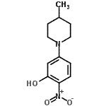 CAS#: 175135-21-4, 5-(4-Methyl-1-Piperidinyl)-2-Nitrophenol