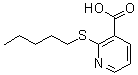 CAS#: 175135-23-6, 2-(Pentylthio)-3-Pyridinecarboxylicacid