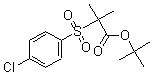 CAS#: 175135-88-3, 2-[(4-Chlorophenyl)Sulfonyl]-2-Methyl-Propanoic Acid 1,1-Dimethylethyl Ester