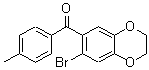CAS#: 175136-42-2, (7-Bromo-2,3-Dihydro-1,4-Benzodioxin-6-Yl)(4-Methylphenyl)-Methanone