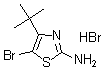 CAS#: 175136-77-3, 5-Bromo-4-(1,1-Dimethylethyl)-2-Thiazolamine Hydrobromide (1:1)