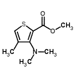 CAS#: 175137-10-7, Methyl 3-(Dimethylamino)-4-Methyl-2-Thiophenecarboxylate