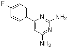 CAS 登录号：175137-19-6， 6-(4-氟苯基)-2,4-嘧啶二胺