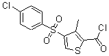 CAS#: 175137-66-3, 4-[(4-Chlorophenyl)Sulfonyl]-3-Methyl-2-Thiophenecarbonylchloride
