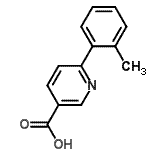CAS#: 175153-32-9, 6-(O-Tolyl)Pyridine-3-Carboxylic Acid