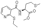 CAS#: 175201-65-7, N-[[2-(Ethylthio)-3-Pyridinyl]Carbonyl]-L-Methionine Methyl Ester