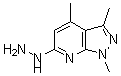CAS#: 175202-00-3, 6-Hydrazinyl-1,3,4-Trimethyl-1H-Pyrazolo[3,4-b]Pyridine