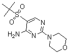 CAS#: 175202-11-6, 5-[(1,1-Dimethylethyl)Sulfonyl]-2-(4-Morpholinyl)-4-Pyrimidinamine
