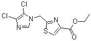 CAS#: 175202-20-7, 2-[(4,5-Dichloro-1H-Imidazol-1-Yl)Methyl]-4-Thiazolecarboxylic Acid Ethyl Ester