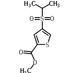 CAS#: 175202-45-6, Methyl 4-(Isopropylsulfonyl)-2-Thiophenecarboxylate