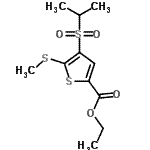 CAS 登录号：175202-73-0， 乙基4-(异丙基磺酰基)-5-(甲硫基)-2-噻吩羧酸酯