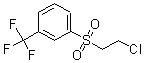 CAS 登录号：175203-09-5， 1-[(2-氯乙基)磺酰基]-3-(三氟甲基)-苯