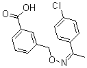 CAS#: 175203-33-5, 3-[[[[1-(4-Chlorophenyl)Ethylidene]Amino]Oxy]Methyl]-Benzoic Acid