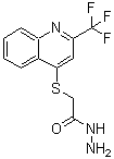 CAS#: 175203-43-7, 2-{[2-(Trifluoromethyl)-4-Quinolinyl]Sulfanyl}Acetohydrazide