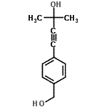 CAS#: 175203-59-5, 4-[4-(Hydroxymethyl)Phenyl]-2-Methyl-3-Butyn-2-Ol
