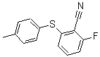 CAS 登录号：175204-11-2， 2-氟-6-[(4-甲基苯基)硫代]-苯甲腈