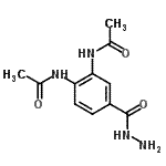 CAS 登录号：175204-20-3， N,N'-[4-(肼基羰基)-1,2-亚苯基]二乙酰胺