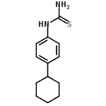 CAS#: 175205-17-1, 1-(4-Cyclohexylphenyl)Thiourea