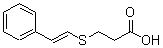 CAS#: 175205-21-7, 3-[(2-Phenylethenyl)Thio]-Propanoic Acid