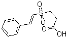 CAS 登录号：175205-22-8， 3-[(2-苯乙烯基)磺酰基]-丙酸