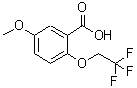 CAS#: 175205-34-2, 5-Methoxy-2-(2,2,2-Trifluoroethoxy)Benzoic Acid
