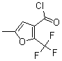 CAS 登录号：175276-66-1， 5-甲基-2-(三氟甲基)-3-呋喃甲酰氯