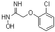 CAS#: 175276-80-9, 2-(2-Chlorophenoxy)-N-Hydroxy-Ethanimidamide