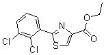 CAS 登录号：175276-86-5， 2-(2,3-二氯苯基)-4-噻唑羧酸乙酯