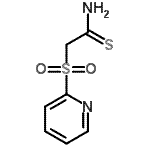 CAS 登录号：175276-91-2， 2-(2-吡啶基磺酰基)硫代乙酰胺