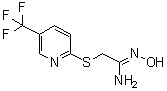 CAS#: 175277-05-1, N'-Hydroxy-2-{[5-(Trifluoromethyl)-2-Pyridinyl]Sulfanyl}Ethanimidamide