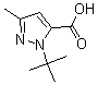 CAS#: 175277-09-5, 1-(1,1-Dimethylethyl)-3-Methyl-1H-Pyrazole-5-carboxylic Acid