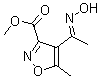 CAS#: 175277-20-0, 4-[1-(Hydroxyimino)Ethyl]-5-Methyl-3-Isoxazolecarboxylic Acid Methyl Ester