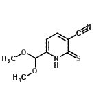 CAS#: 175277-24-4, 6-(Dimethoxymethyl)-2-Thioxo-1,2-Dihydro-3-Pyridinecarbonitrile