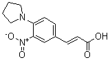 CAS 登录号：175278-41-8， 3-[3-硝基-4-(1-吡咯烷基)苯基]-2-丙烯酸