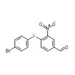 CAS#: 175278-49-6, 4-[(4-Bromophenyl)Sulfanyl]-3-Nitrobenzaldehyde