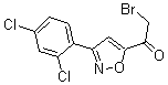 CAS#: 175334-69-7, 2-Bromo-1-(3-(2,4-Dichlorophenyl)Isoxazol-5-Yl)Ethan-1-One