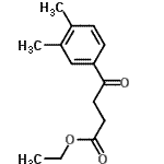 CAS 登录号：175394-01-1， 乙基4-(3,4-二甲基苯基)-4-氧代丁酸酯