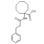 CAS#: 175407-63-3, 1-{[(Benzyloxy)Carbonyl]Amino}Cyclooctanecarboxylic Acid